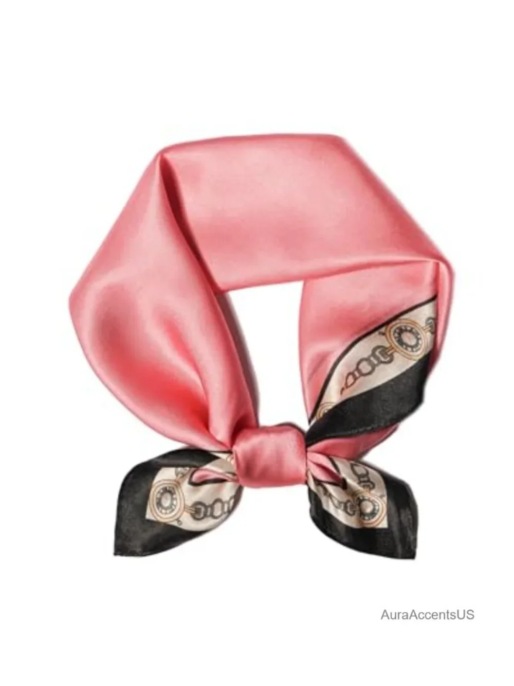 100% Mulberry Silk Lightweight Square Neck Scarf Neckerchief Gift Packed